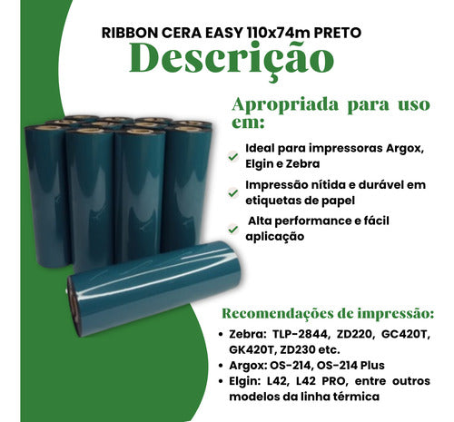 Ribbon Cera Tdw108 Todaytec 110x74