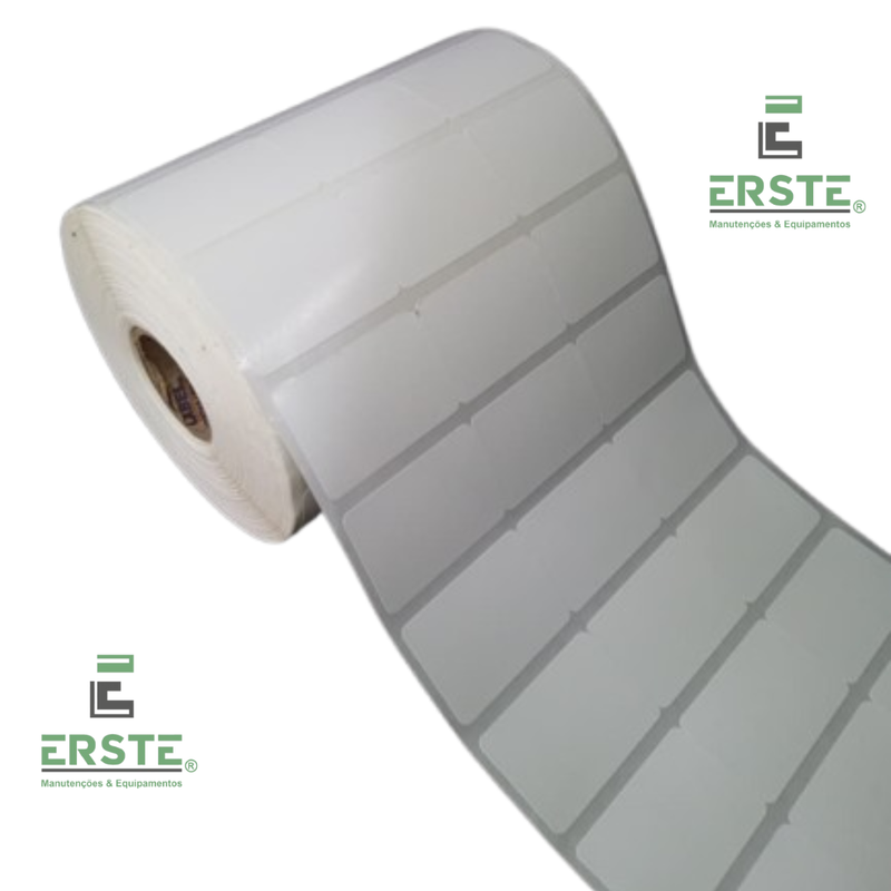 Etiqueta Couche 34x23x3mm Branca 4.040 Etiq
