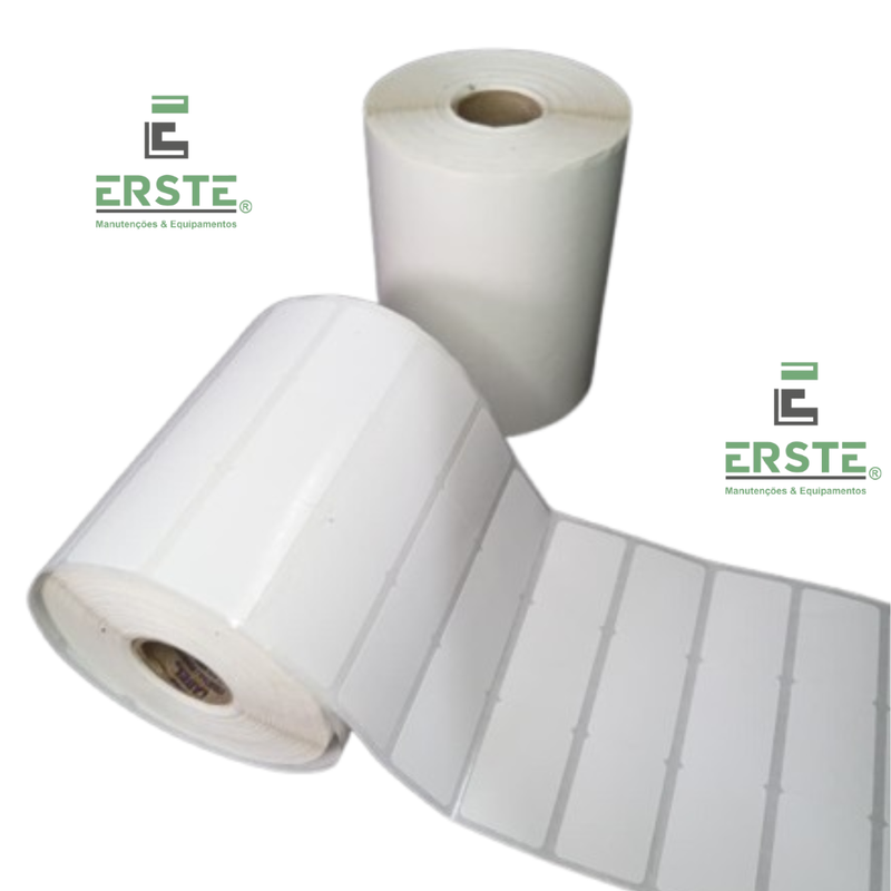 Etiqueta Couche 34x23x3mm Branca 4.040 Etiq