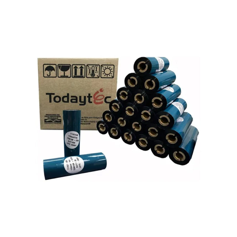 RIBBON CERA TDW108 - 110MMX74M - CX 12 UNIDADES